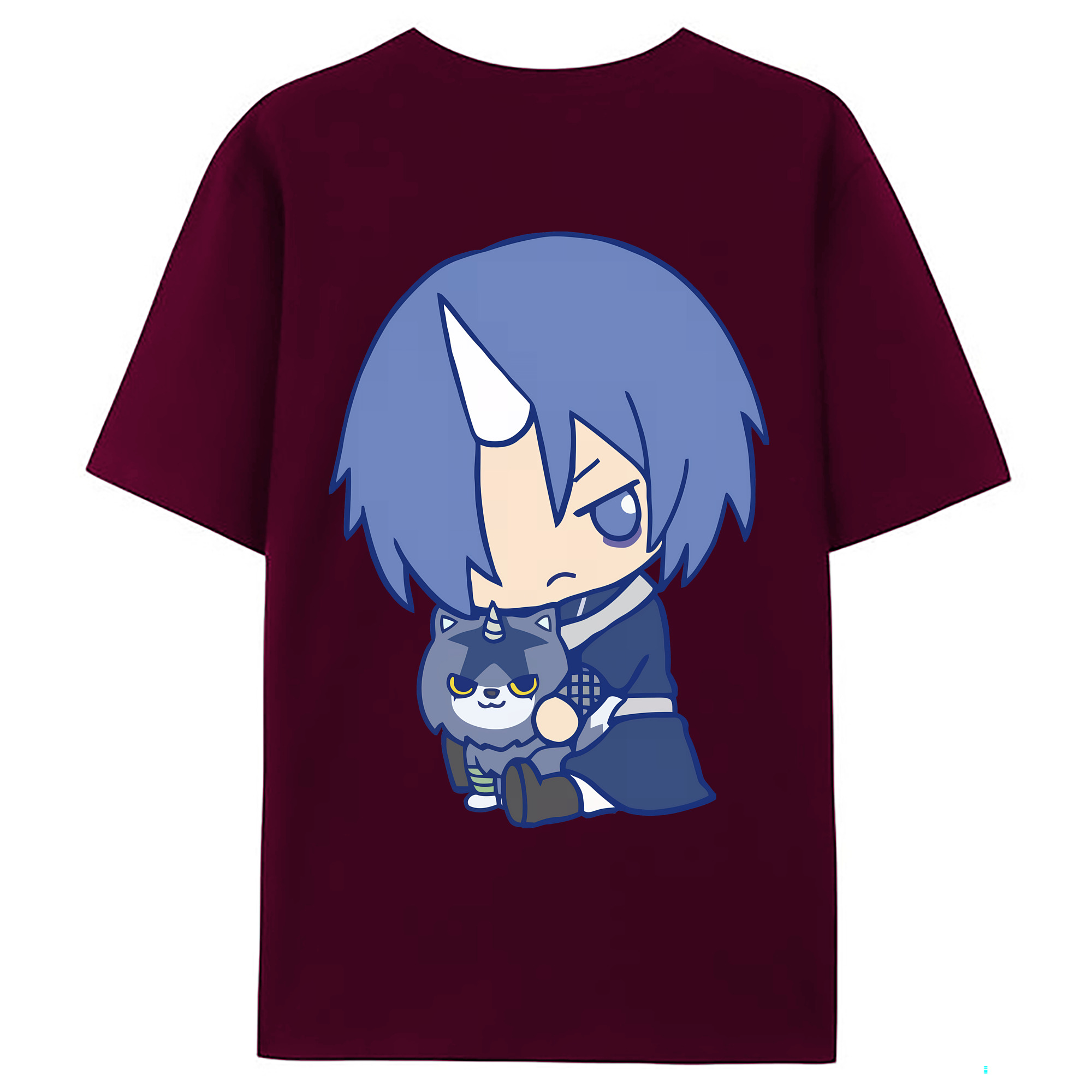 （画像用） 転スラ Regarding Reincarnated to Slime レディース半袖Tシャツ(バックプリント)